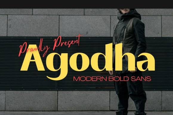 Agodha Typeface: A Luxury Font for Bold Branding