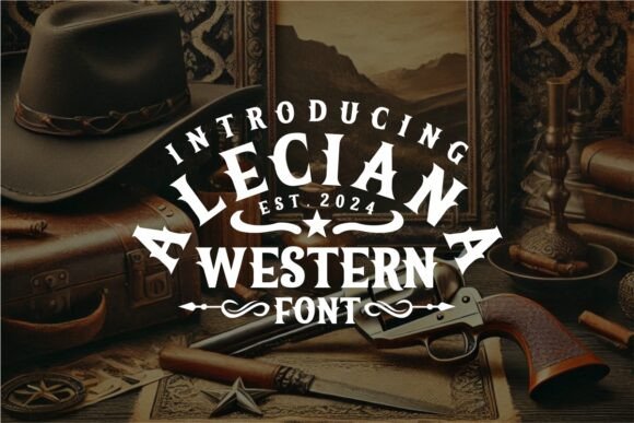 Aleciana Western: The Retro Serif with Modern Appeal