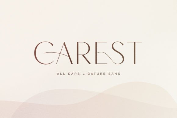 Carest: A Modern Sans Serif for Sharp, Clean Design