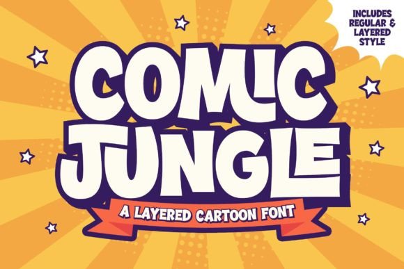 Comic Jungle: Infusing Playful Energy into Your Brand Identity