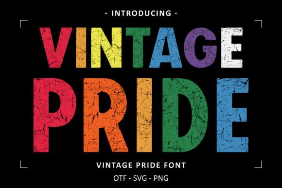 Embrace Authenticity with Vintage Pride: A Typeface for Modern Voices