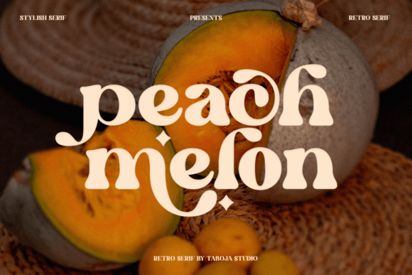 Peach Melon: A Fresh Take on the Modern Serif