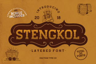 Stengkol: The Modern Slab Serif for Bold Branding