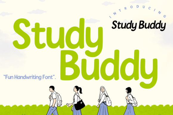 Study Buddy: More Than Just a Font, It's a Friendly Face