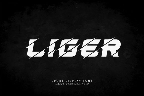 Unleashing the Liger: A Display Font with Power